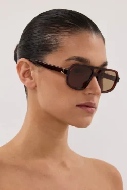 LUV LOU THE BANKS CHERRY SUNGLASSES