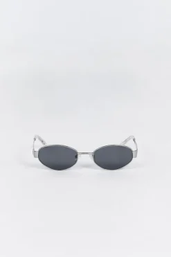 LUV LOU THE BOSTON SILVER SUNGLASSES