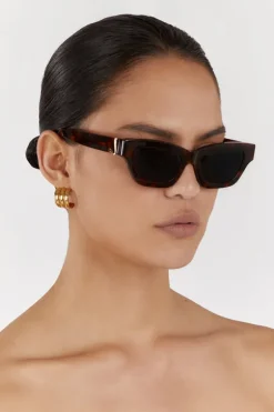 LUV LOU THE CARMEL TORT SUNGLASSES