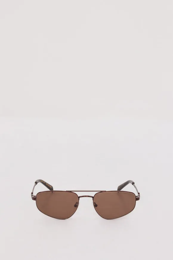 LUV LOU THE HARVEY BRONZE SUNGLASSES