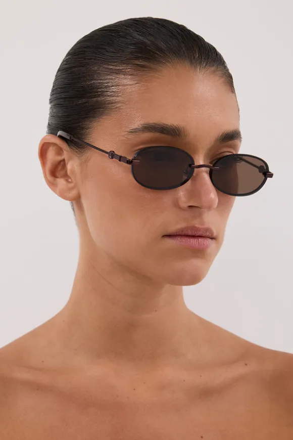 LUV LOU THE JEAN BRONZE SUNGLASSES