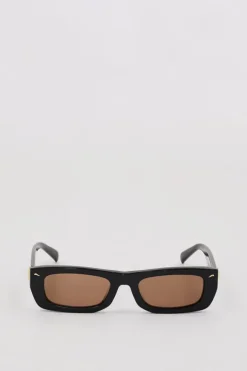 LUV LOU THE TOMMY BLACK SUNGLASSES