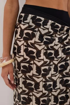 MAUI BITTER CHOC RAMIE SARONG - PRE ORDER