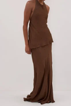 MELROSE FONDANT MIDI SKIRT