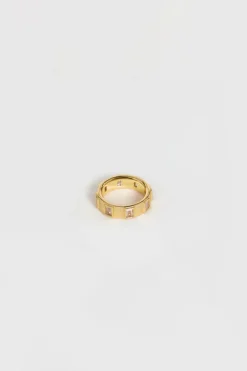 MÉGA CHAMBERS GOLD RING