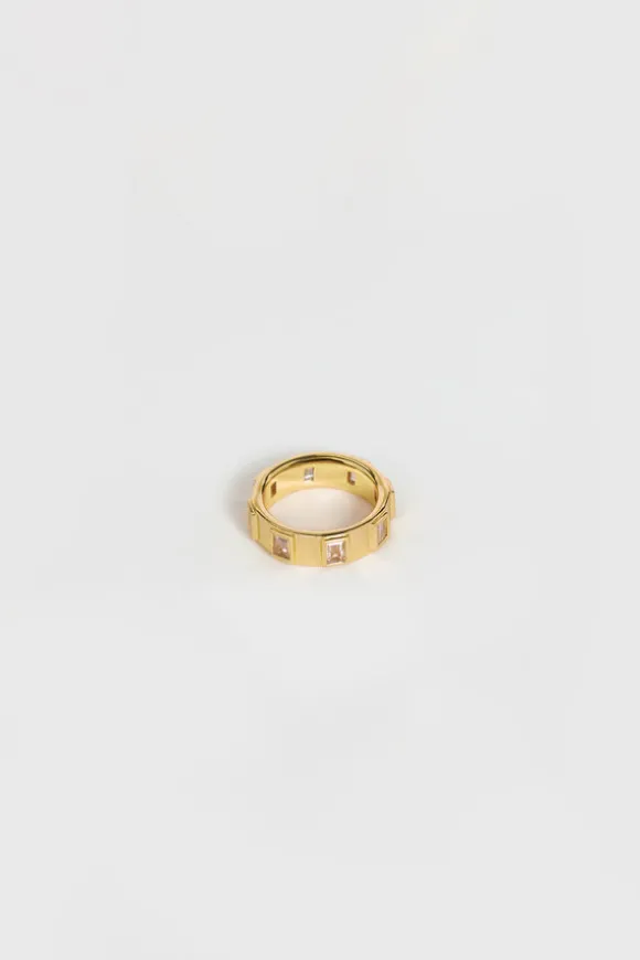 MÉGA CHAMBERS GOLD RING