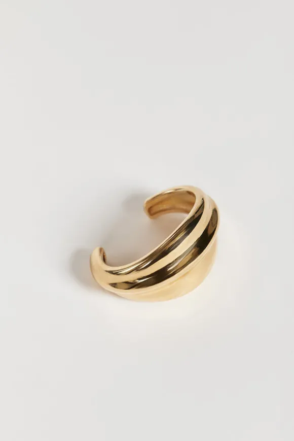 MÉGA SIMONE GOLD CUFF BRACELET