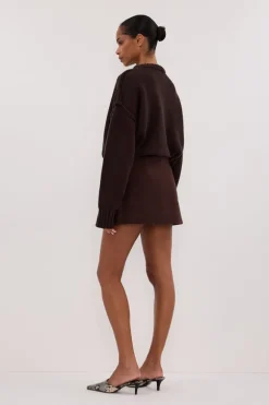 NIEVE CHOCOLATE MINI SKORT