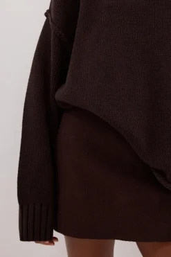 NIEVE CHOCOLATE MINI SKORT