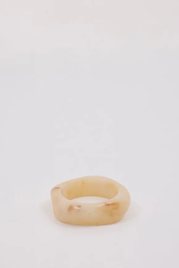 NOAH THE LABEL CREAM RESIN BANGLE