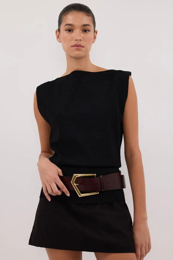 NOAH THE LABEL PLUM STREET STYLE BELT