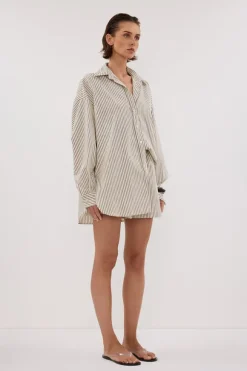PALMA CREAM SILK BLEND SHIRT