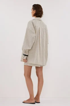 PALMA CREAM SILK BLEND SHIRT