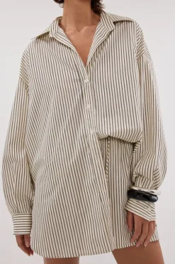 PALMA CREAM SILK BLEND SHIRT