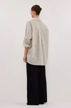 PALMA CREAM SILK BLEND SHIRT
