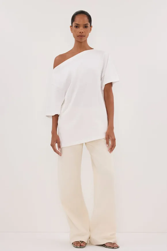 REAGAN 2.0 CREAM SLOUCHY JEAN