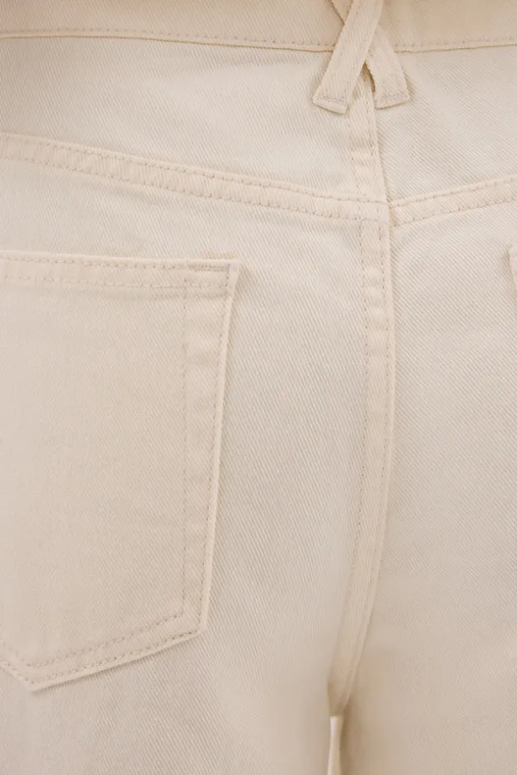 REAGAN 2.0 CREAM SLOUCHY JEAN