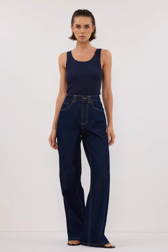 REAGAN 2.0 INDIGO TALL SLOUCHY JEAN