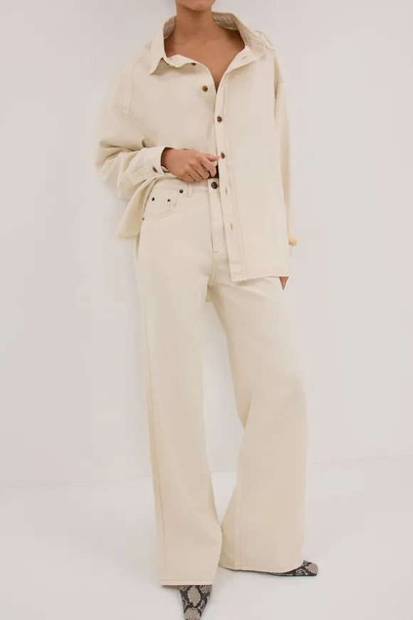 REAGAN 2.0 NATURAL TALL SLOUCHY JEAN