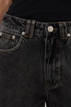 REAGAN 2.0 WASHED BLACK TALL SLOUCHY JEAN
