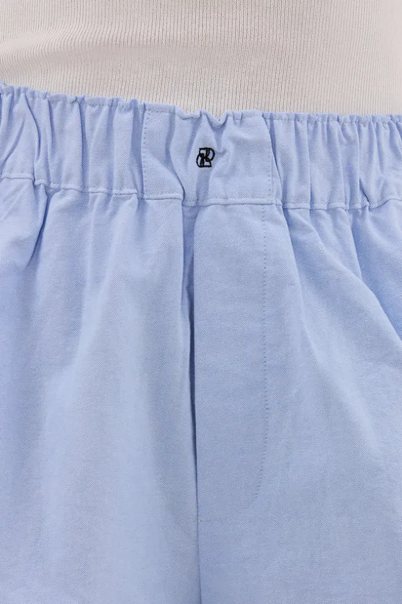 RHEA BLUE COTTON SHORT
