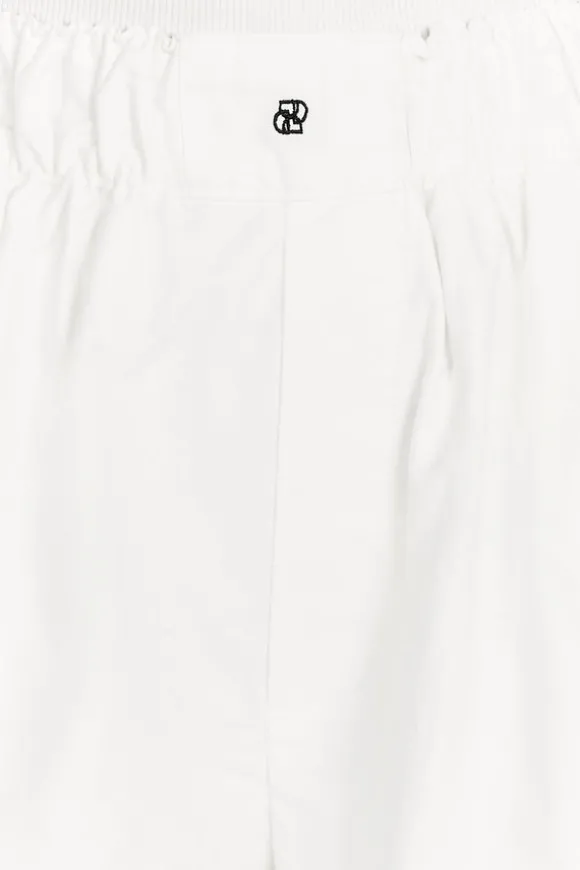RHEA WHITE COTTON SHORT