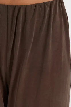 RIO BITTER CHOC WIDE LEG MODAL PANT