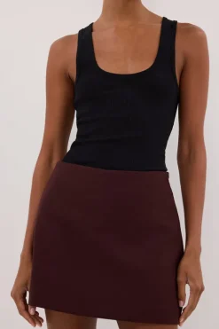 RITA WALNUT SKORT