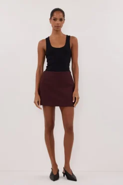 RITA WALNUT SKORT