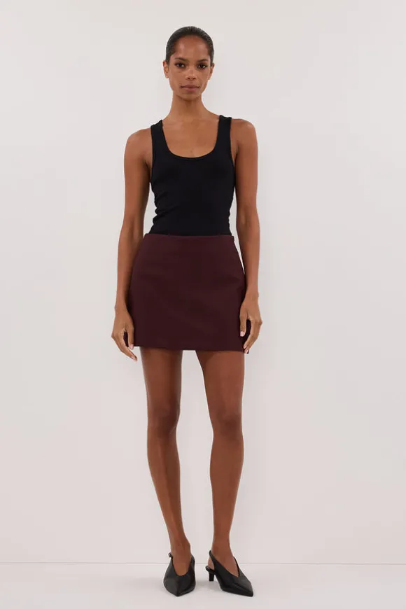 RITA WALNUT SKORT
