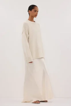 ROY PLASTER LONGLINE KNIT JUMPER