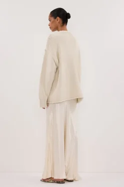ROY PLASTER LONGLINE KNIT JUMPER
