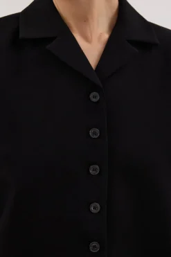 RYKER BLACK RELAXED BLAZER
