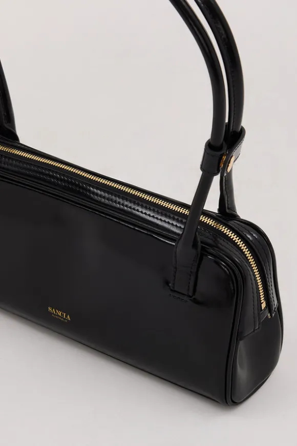 SANCIA THE LUCCA BLACK BAG