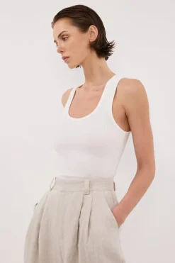 THEO OFF WHITE TANK