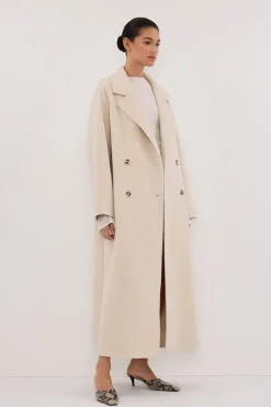 YORK BONE OVERSIZED WOOL COAT