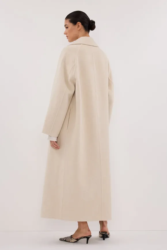 YORK BONE OVERSIZED WOOL COAT