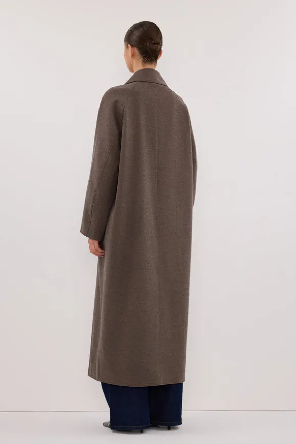 YORK COFFEE OVERSIZED WOOL BLEND COAT